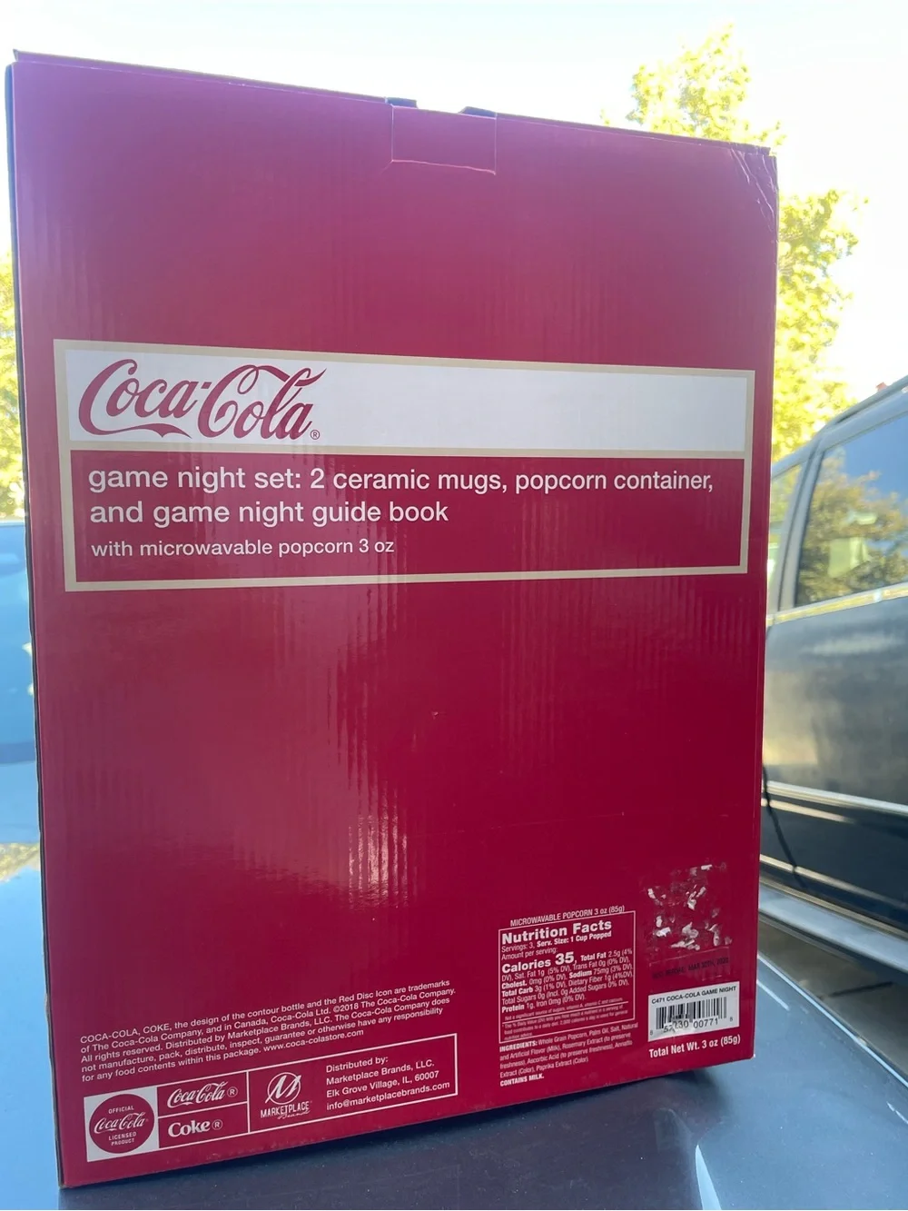 Coca-Cola Game Night Set in Red BRAND NEW. Unopened.